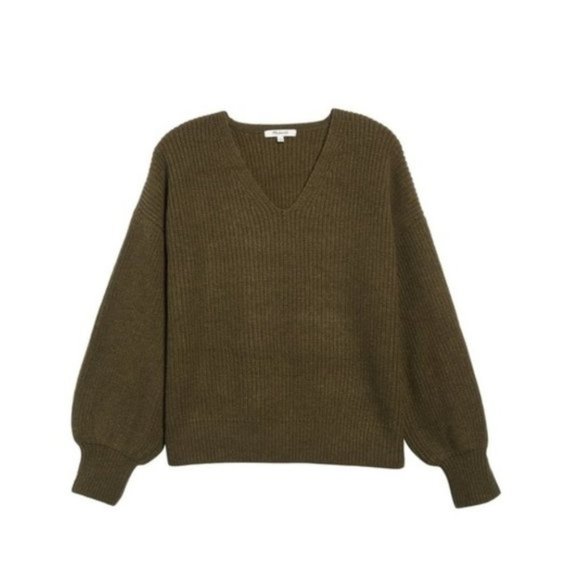 Madewell Thornton Balloon Sleeve Sweater - Picture 2 of 6